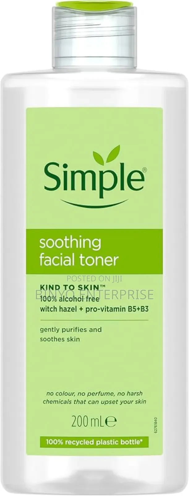 Simple Soothing Facial Toner