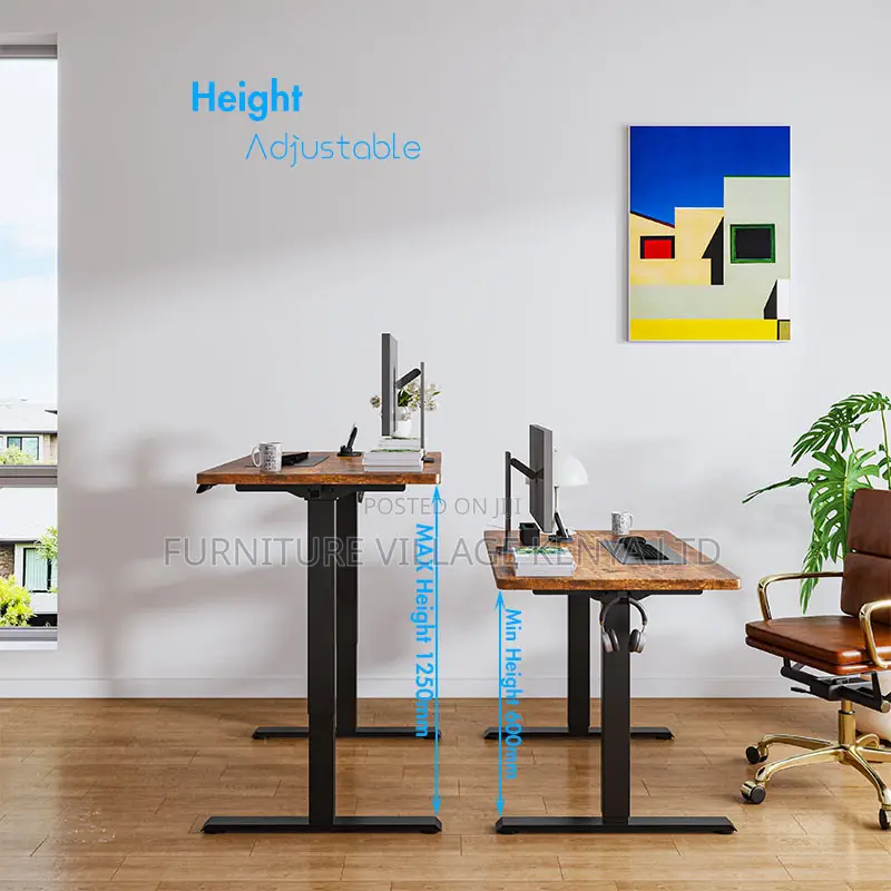 Standing Desks| Height Adjustable 120cm Electric Desk