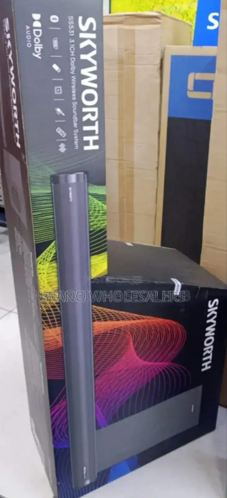 With Subwoofer Built in Skyworth Ss888 Sound Bar