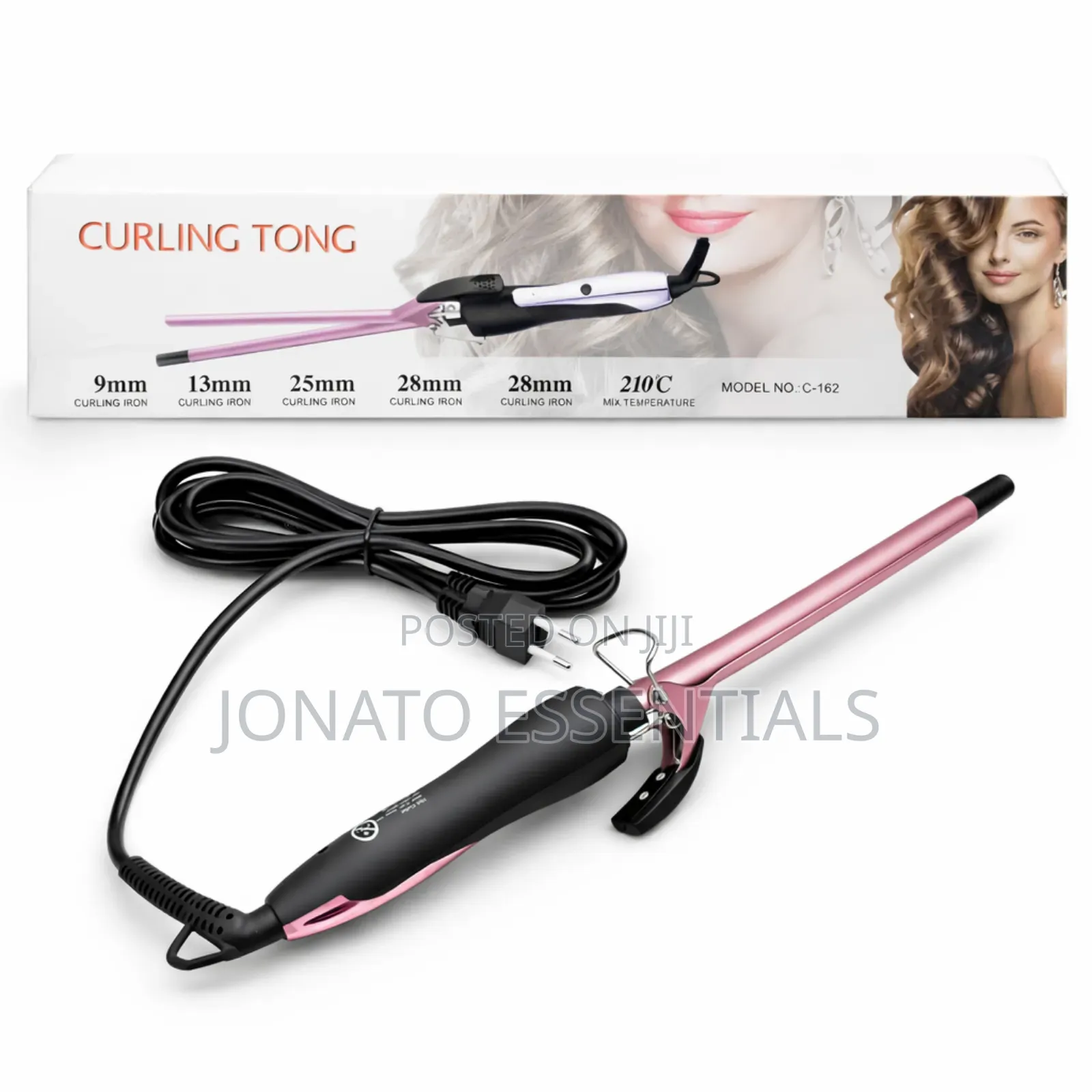 Curling Iron Professional 210°C Hair Tong Curler Kenya