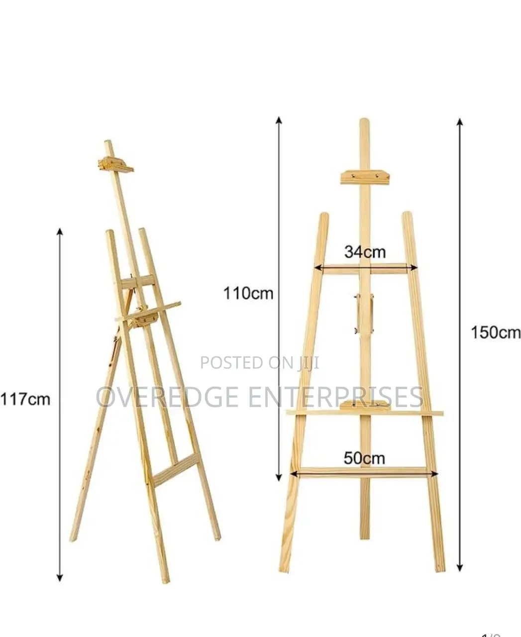 Easel Stand##Wooden Strong Stand for Canvases