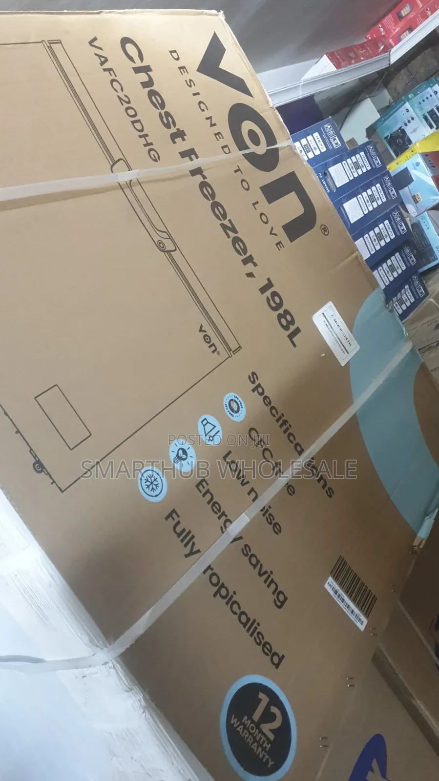 Von 198l Chest Freezer