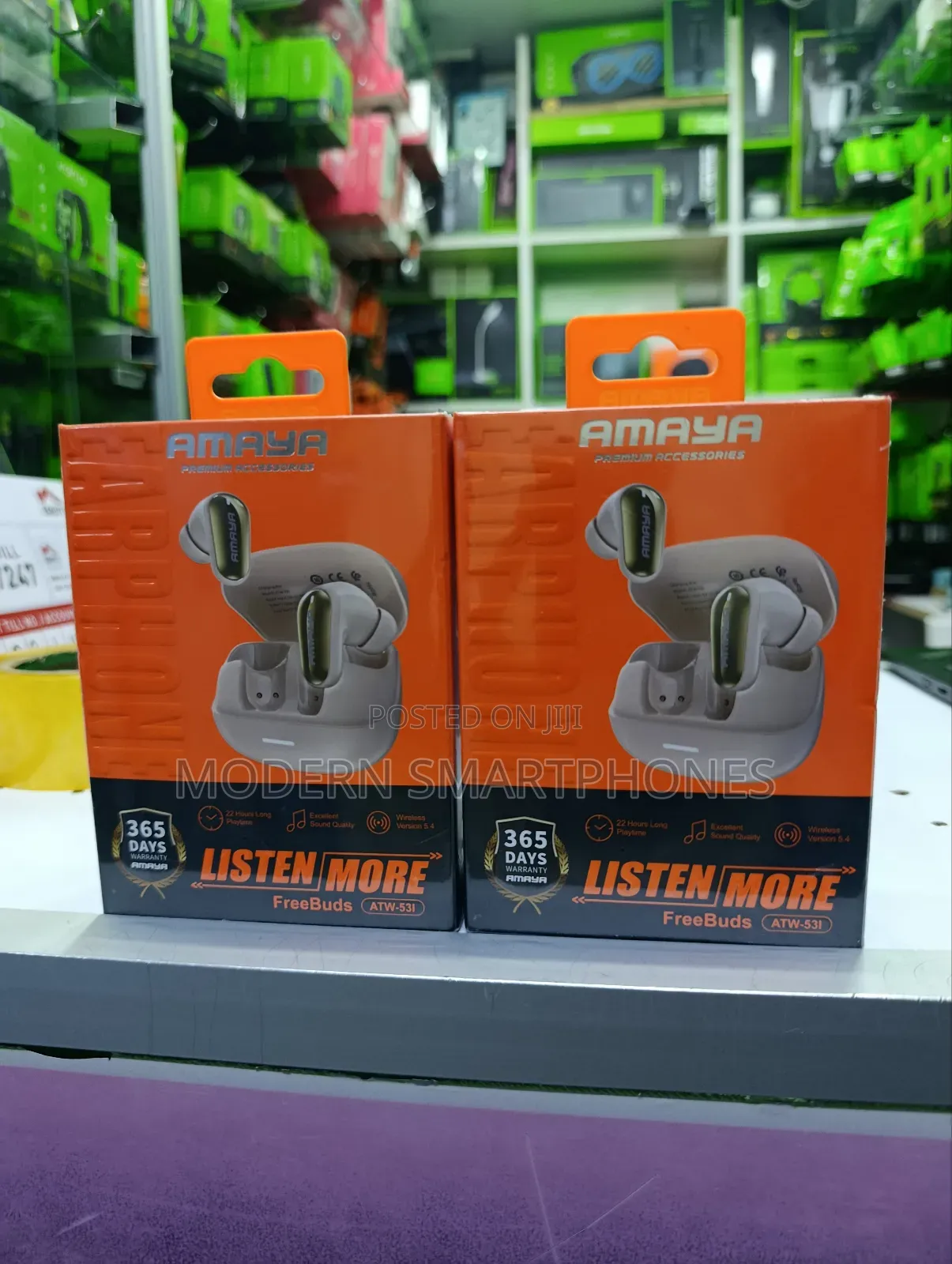 Amaya Atw 531 Wirelss Bluetooth Sport Earbuds