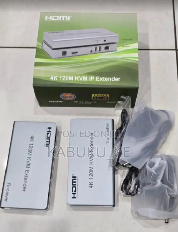4k Hdmi Kvm Extender 120m With Usb Ports