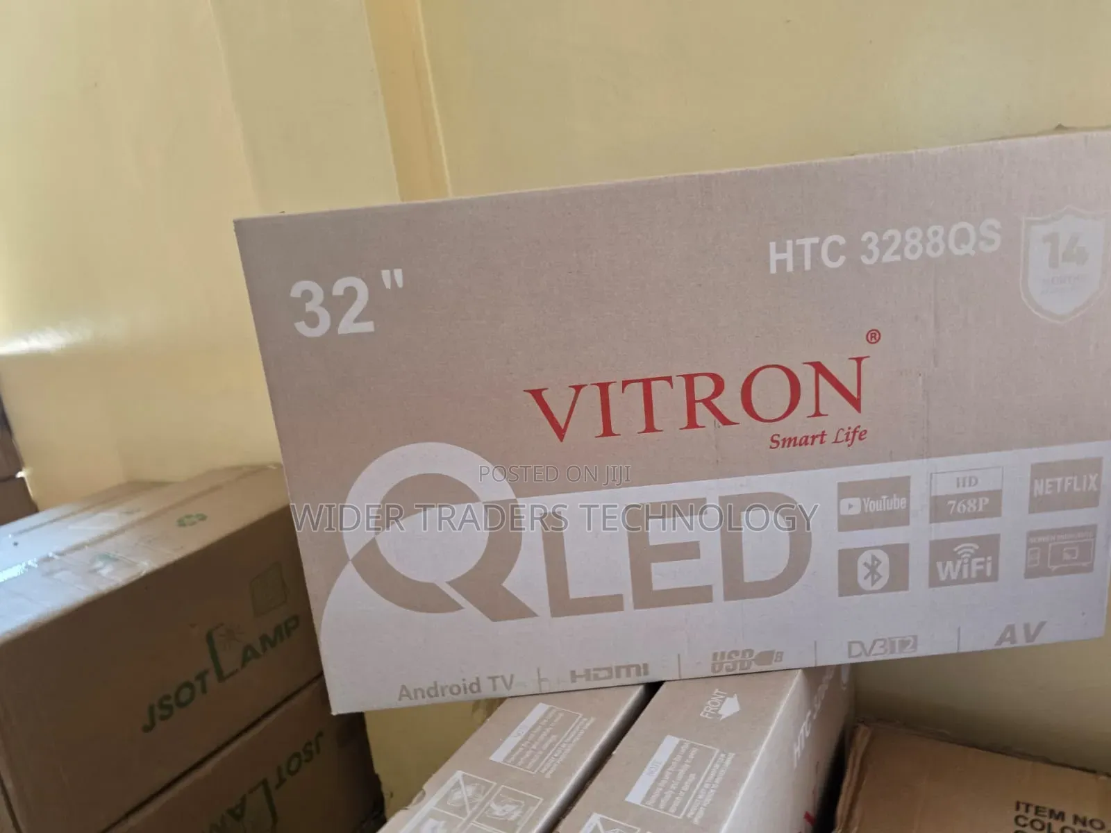 Vitron 32-Inch Qled Smart Android Tv