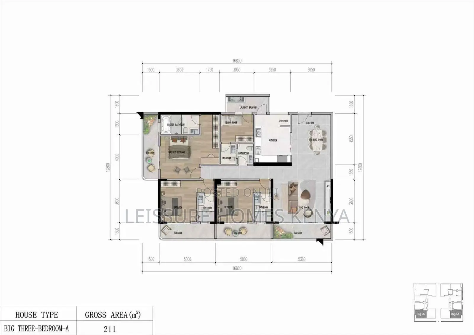 4bdrm Apartment In Kilimani For Sale