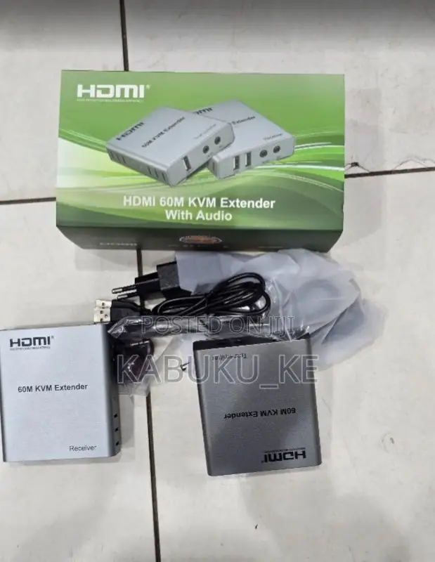 Hdmi Extender 60m With Kvm Usb