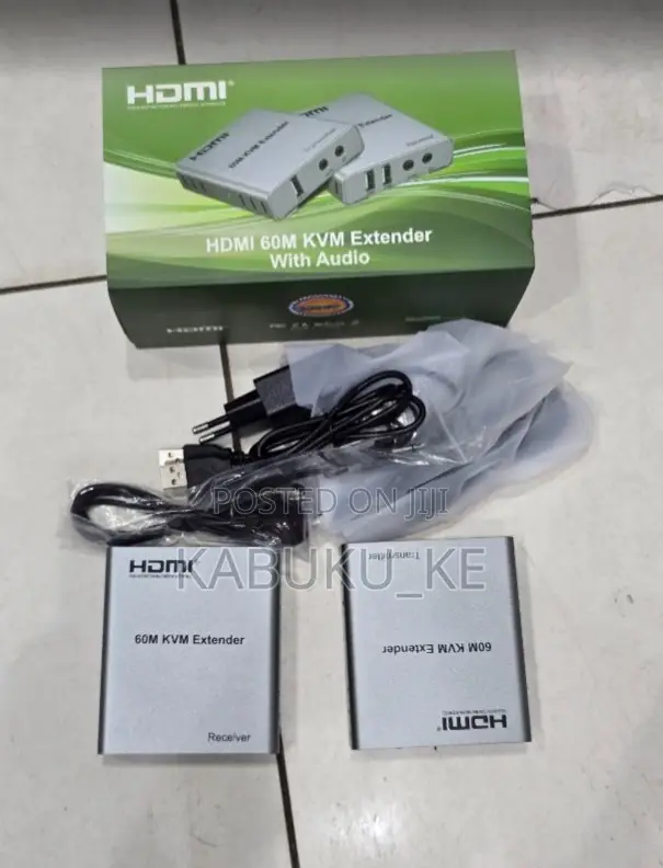 1080p 60m Hdmi Extender Kvm – Supports Usb Mouse & Keyboard