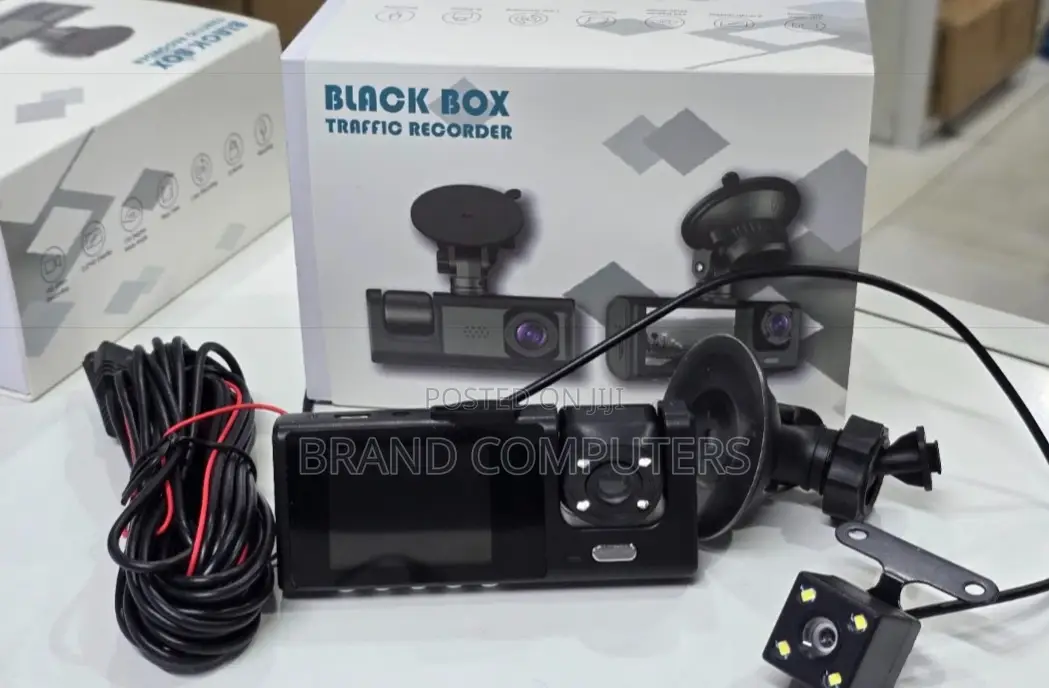 Black Box Traffic Recorder Dash Cam for Vehicle 3 in 1