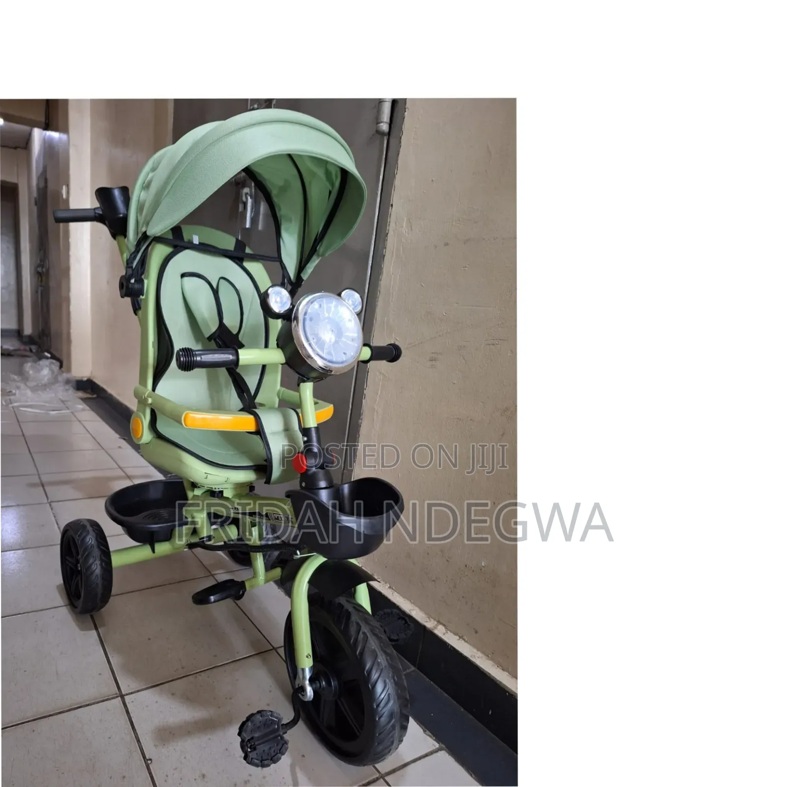 Kids Tricycle With Canopy