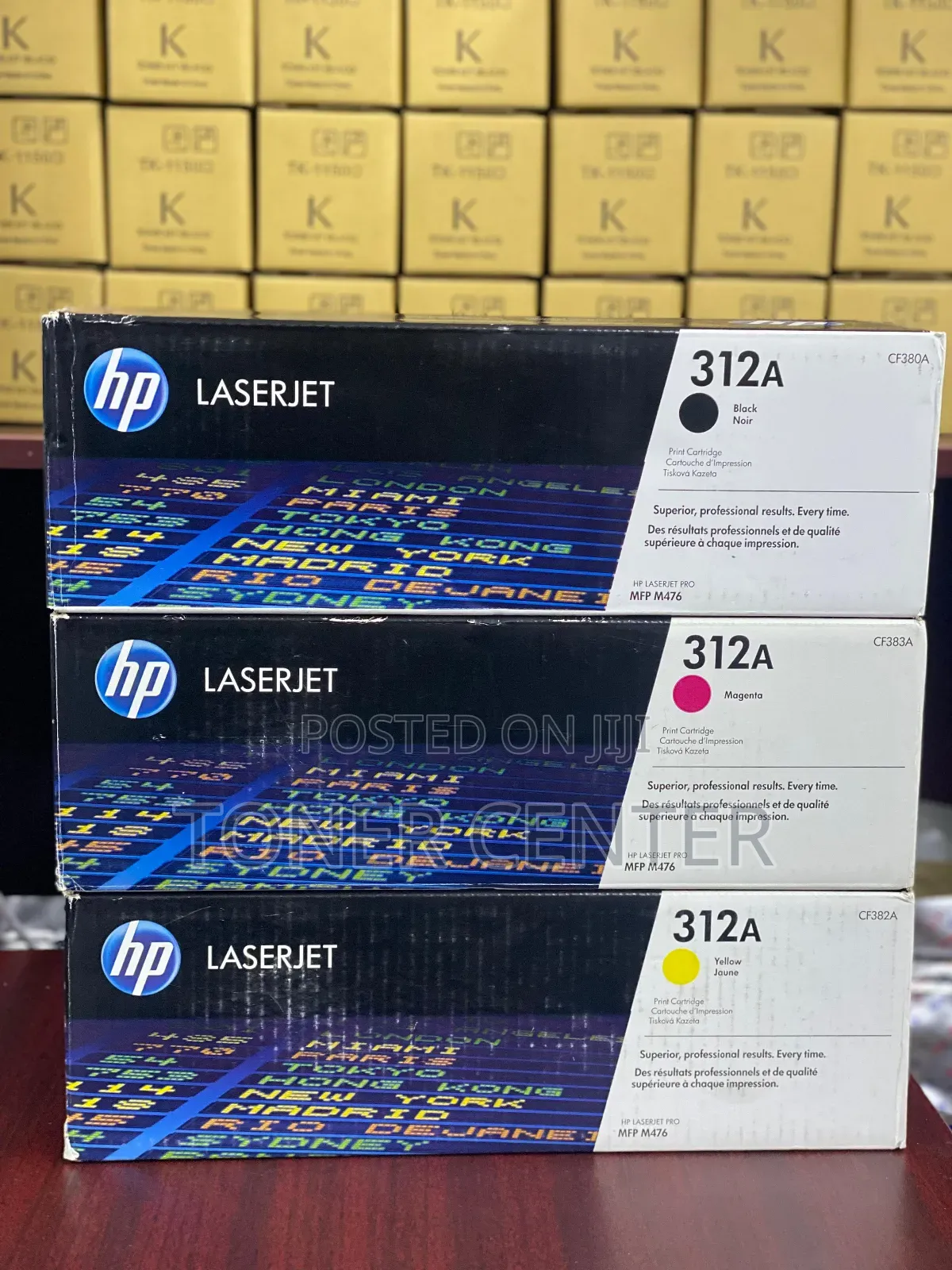 Hp Laserjet Pro MFP M476nw Toners Hp 312a(Cf383a Yields Upto 2,700