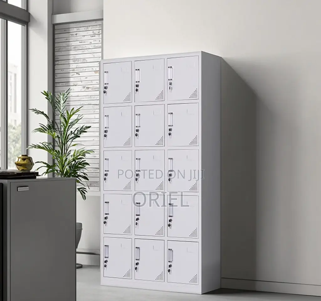 Modern Office Cabinet : 15-Door Office Locker Cabinet