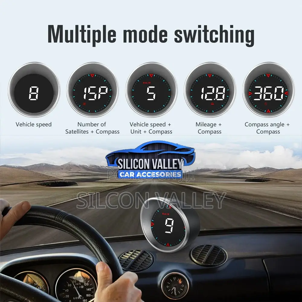 Smart 52mm Car GPS Speedometer
