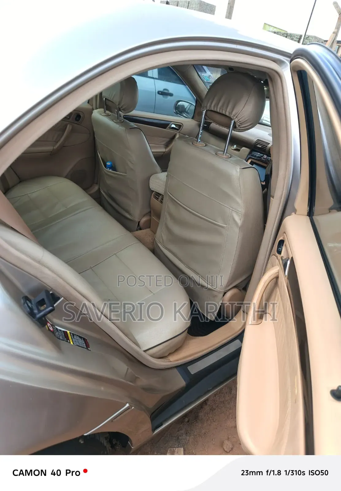 Mercedes-Benz C200 2008 Gold