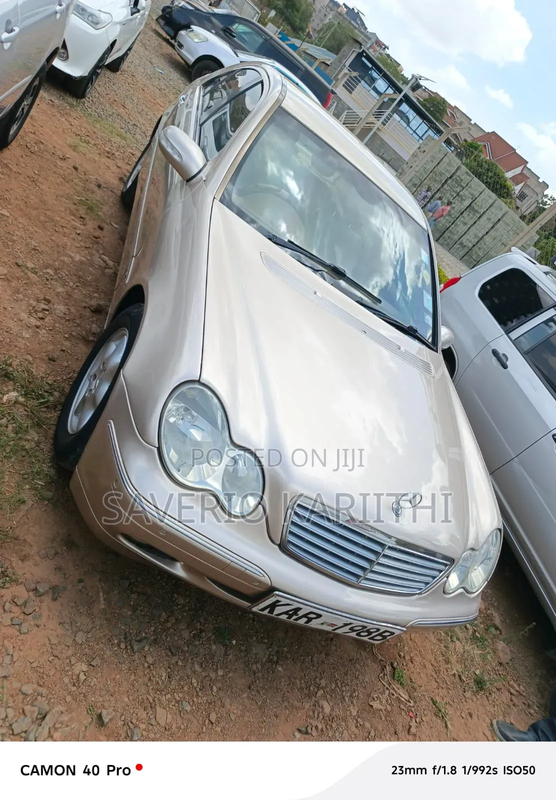 Mercedes-Benz C200 2008 Gold