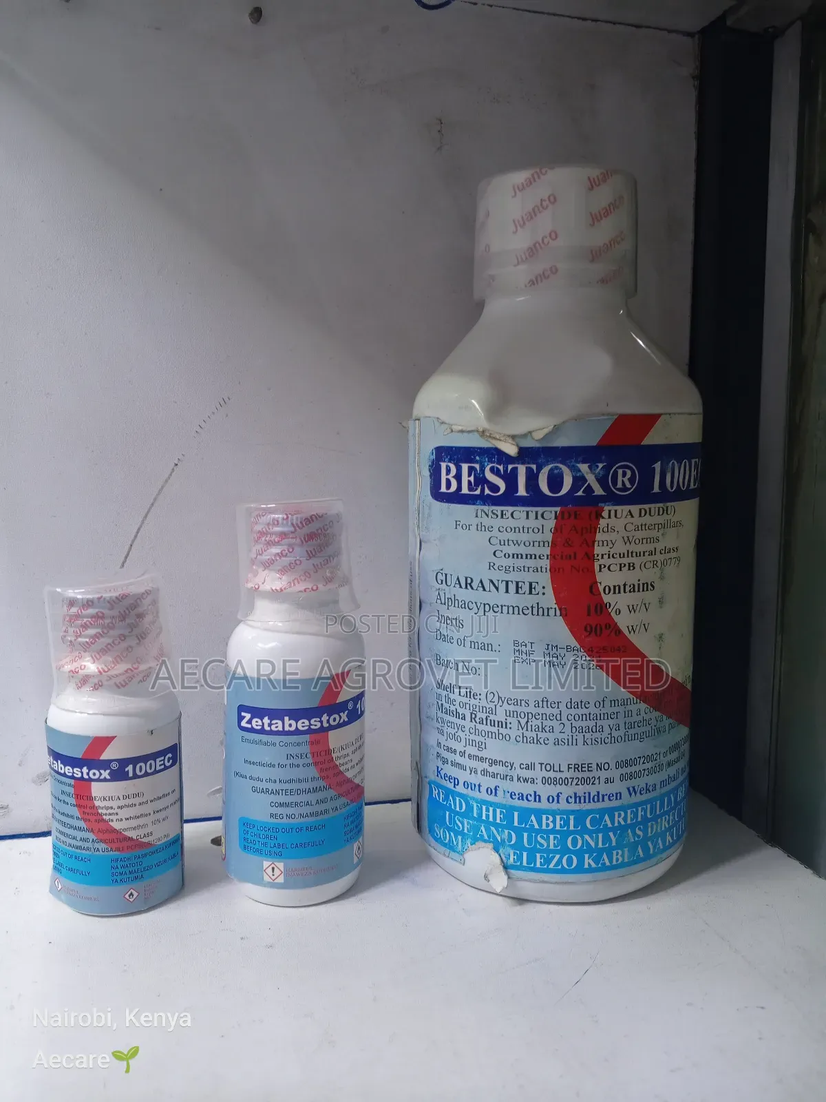 Zetabestox / Bestox Insecticide 100ec. 50ml, 100ml, 1litre