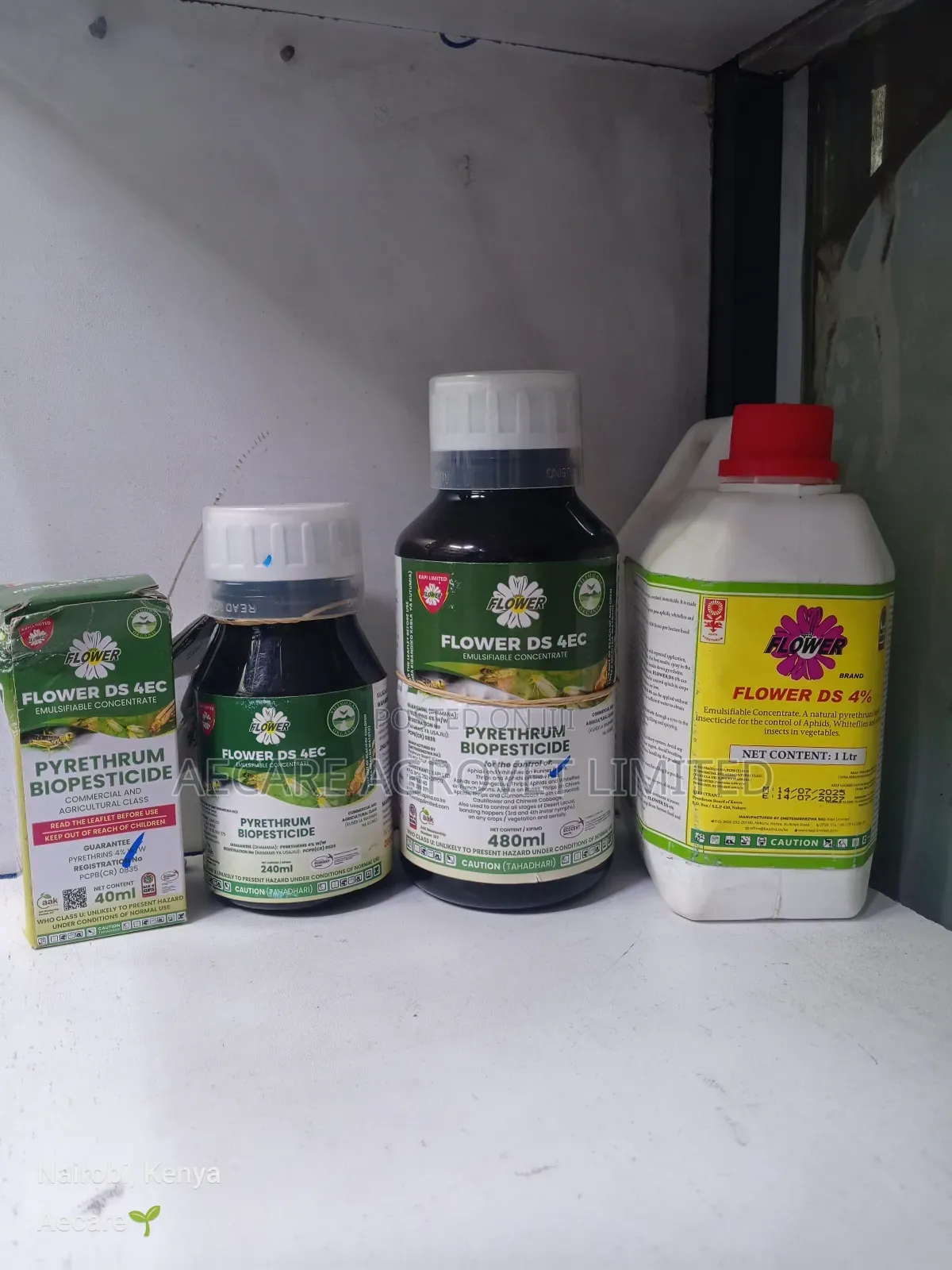 Flower Ds 4ec Insecticide 40ml,80ml, 240ml, 500ml, 1litre