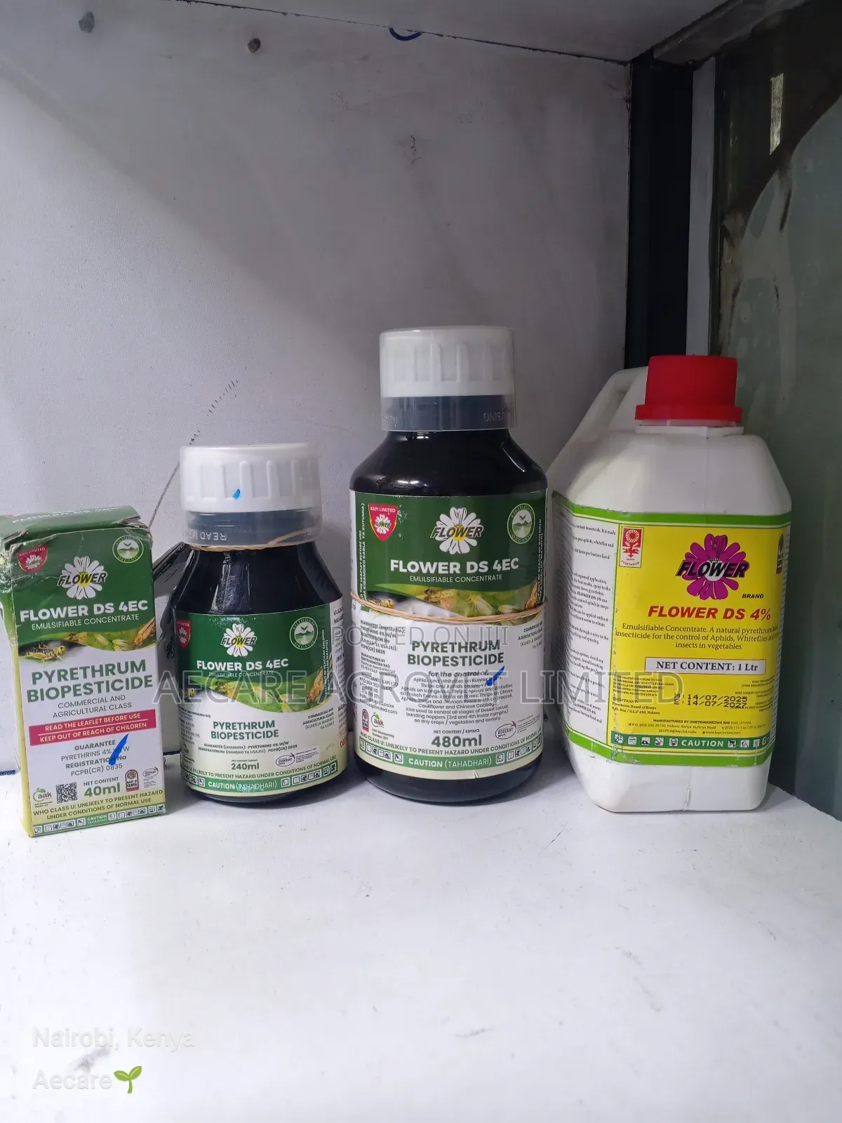 Flower Ds 4ec Insecticide 40ml,80ml, 240ml, 500ml, 1litre