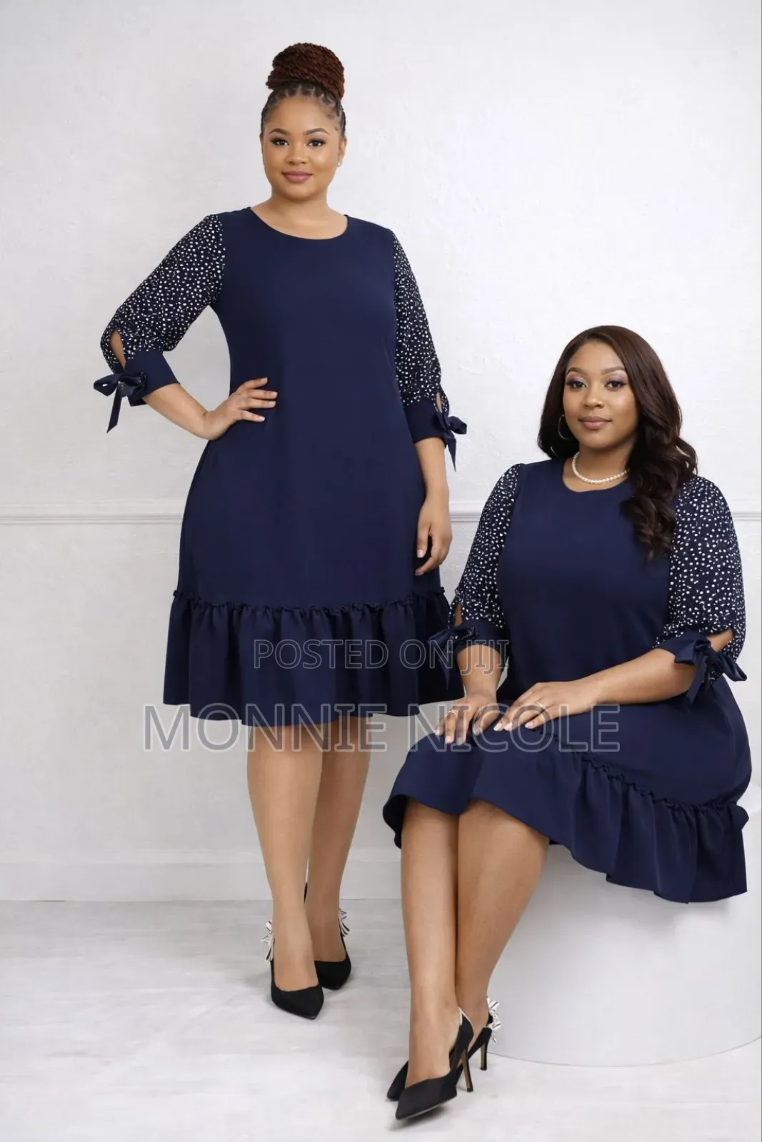 Official Maternity Dress/Plus Size Shift Dress/Pregnant Friendly/Free