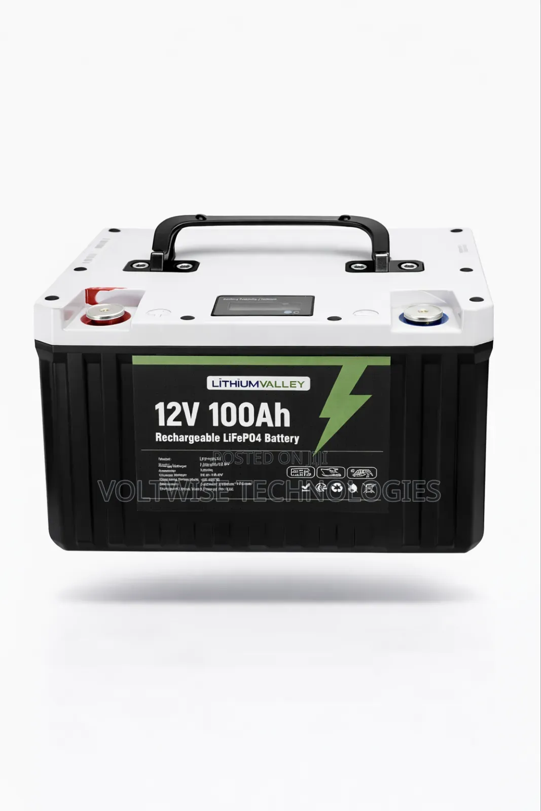 Lithium Valley 12v 100ah Lifepo4 Battery | Deep Cycle Backup Power