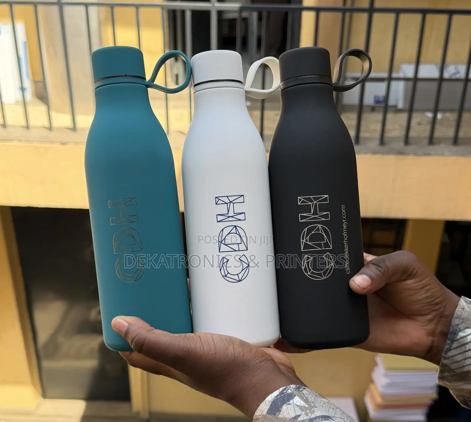 500ml Executive Branded Skin Feel Thermal Flask