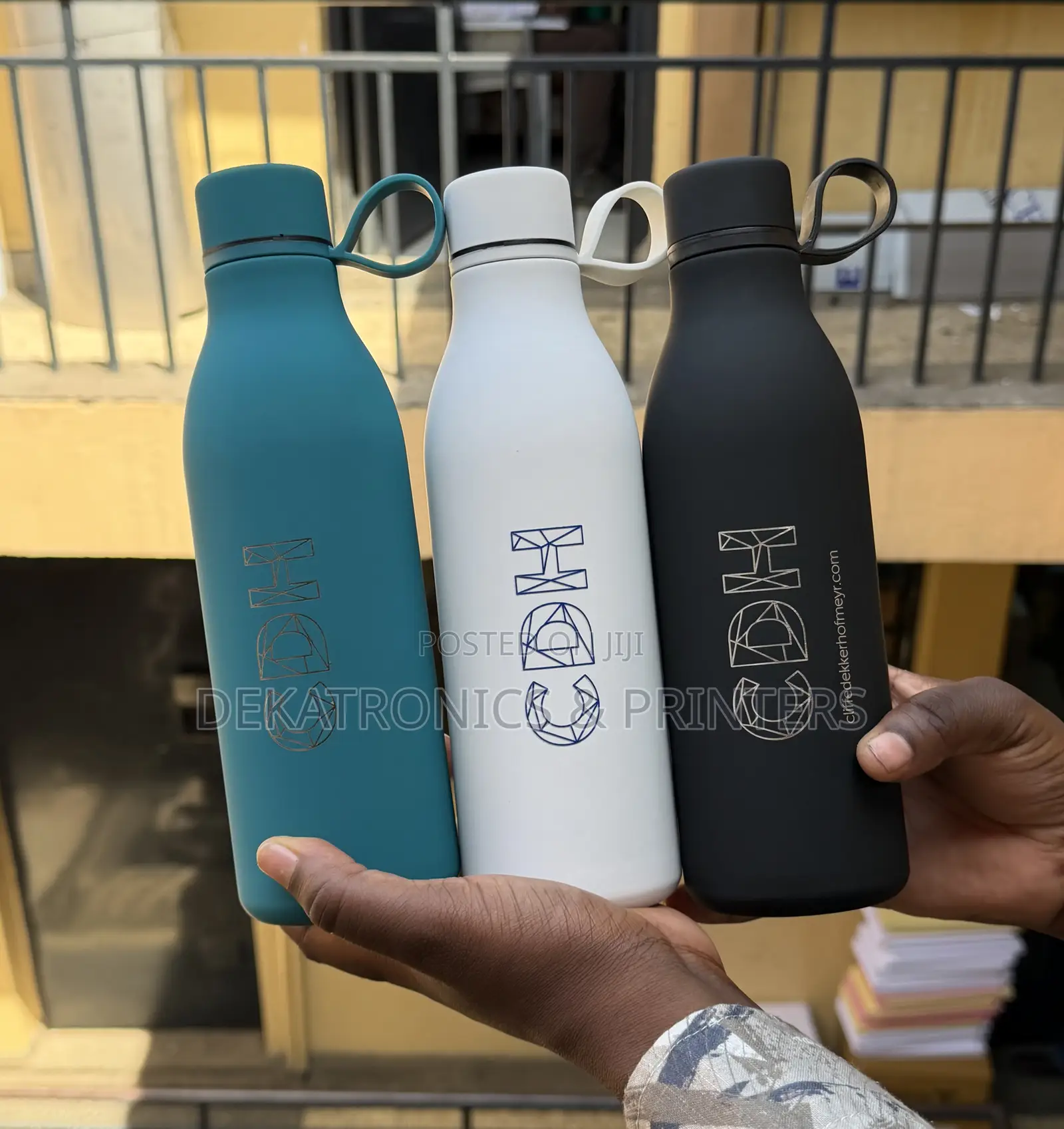 500ml Executive Branded Skin Feel Thermal Flask