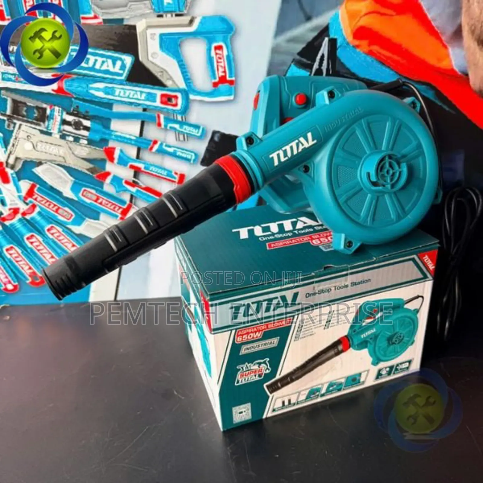 Total Tb6036 650w Electric Air Blower/Aspirator.