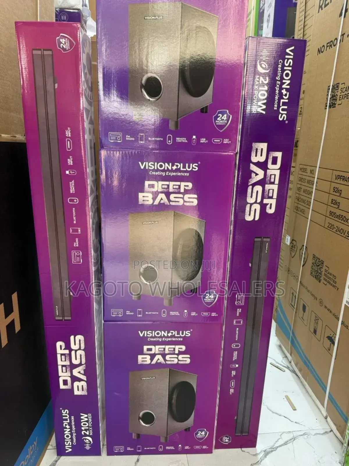 Vision Deep Base Sound Bar