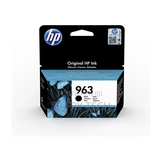 Hp 963 Black Ink Cartridge - 3ja26ae