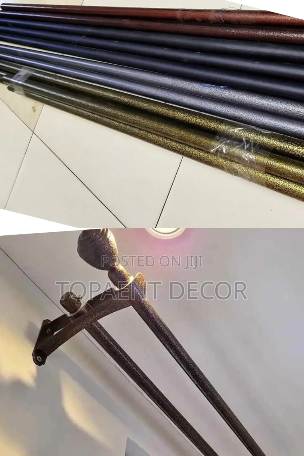 All Colours ,Heavy Duty ,Longitivity Powder Coated Curtain Rods