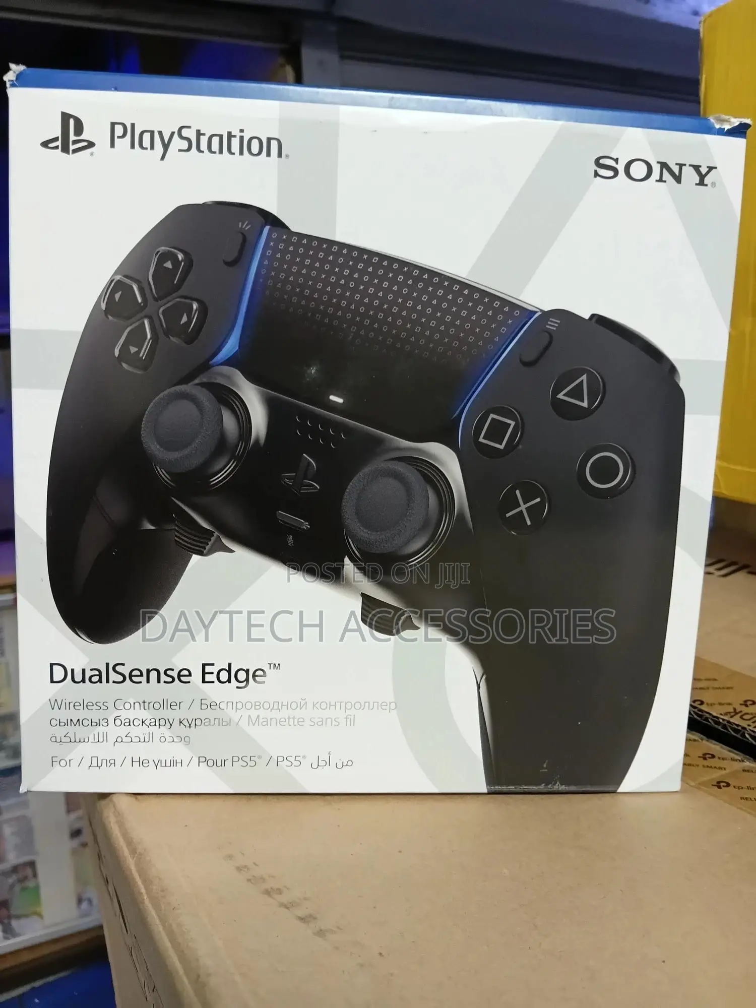 Playstation 5 Dual Sense Edge Controller - Black