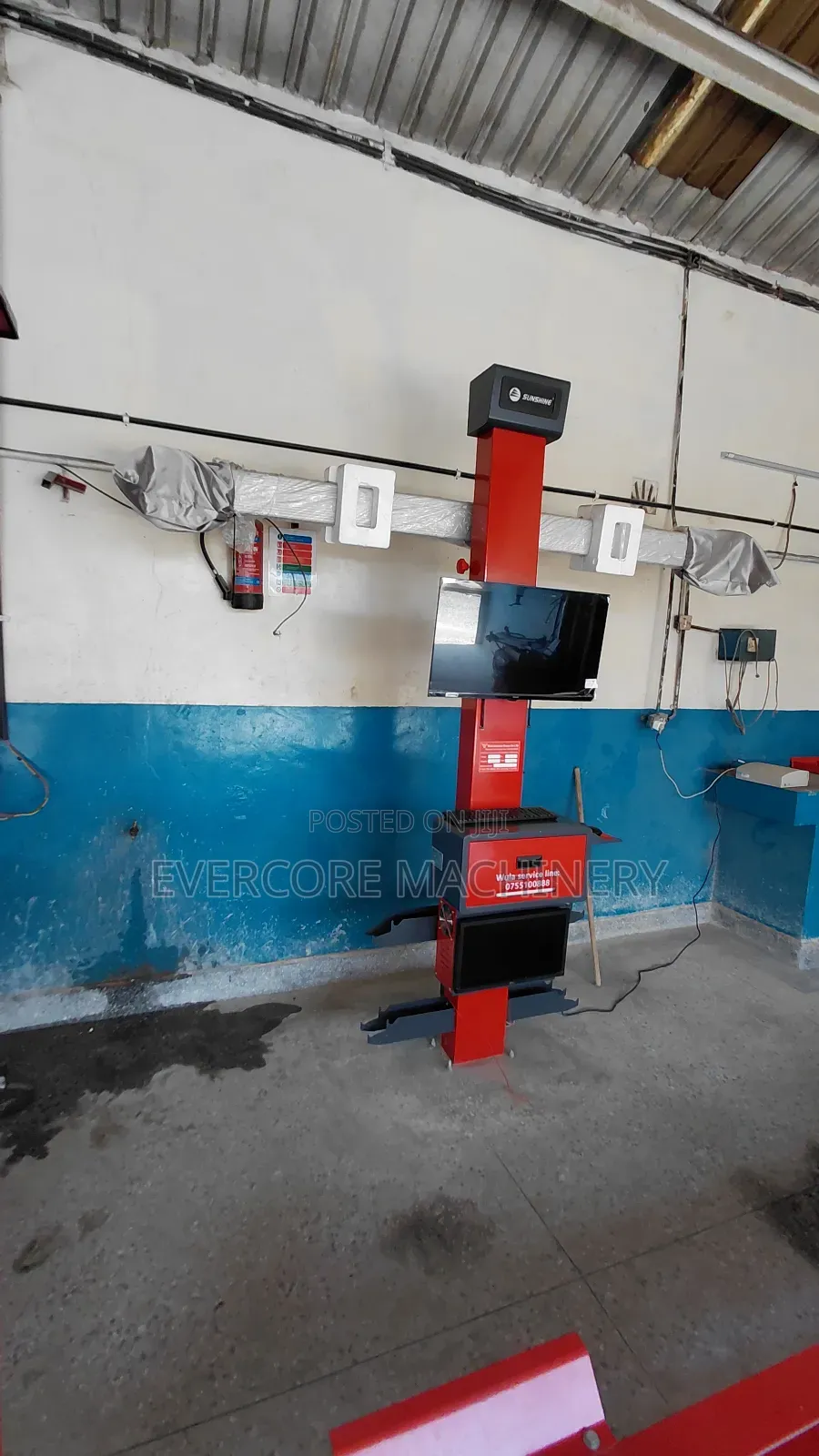 Sunshine Italy S-m5 3d Wheel Alignment Machine.