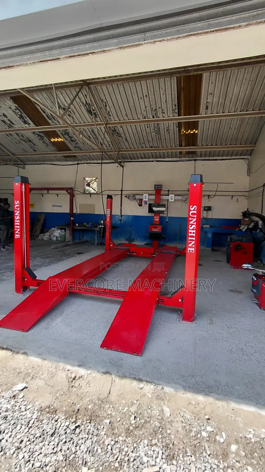 3d Wheel Alignment Machine With 4t Post Carlifting Machine.