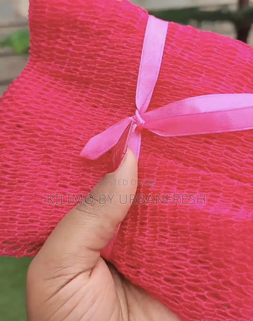 African Bath Net. Assorted Colors.