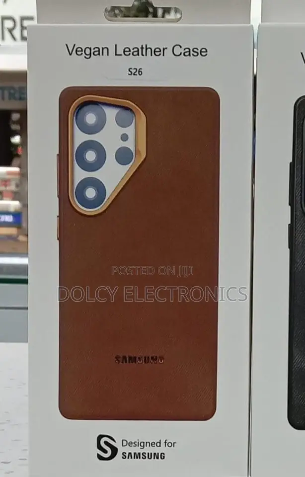 Vegan Leather Case For Samsung S26