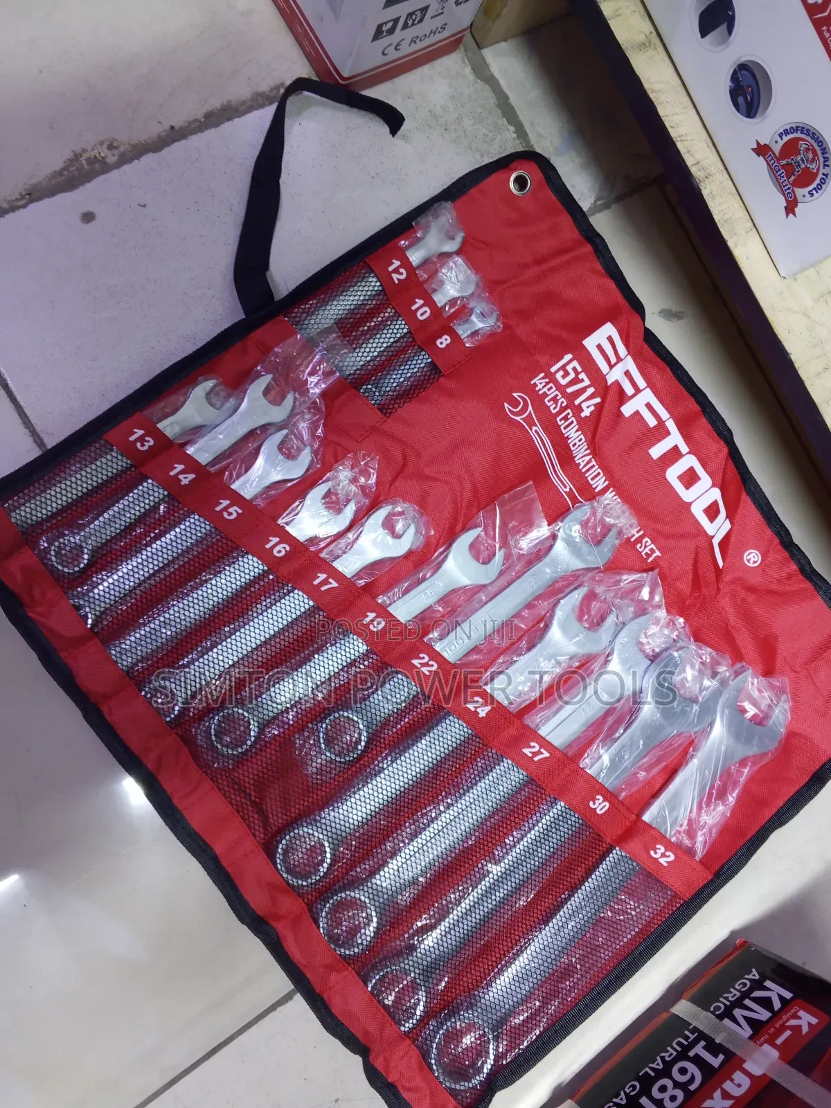 Effort Tool 14pc Combination Wrench Set