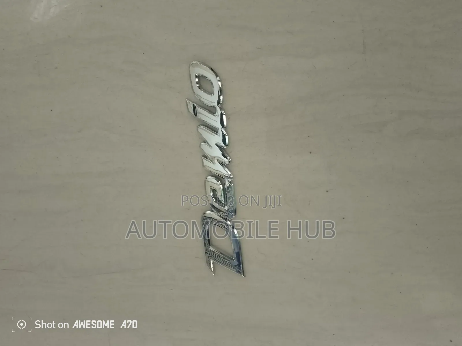 Demio Chrome Emblem Logo – Genuine Mazda Demio Rear Badge