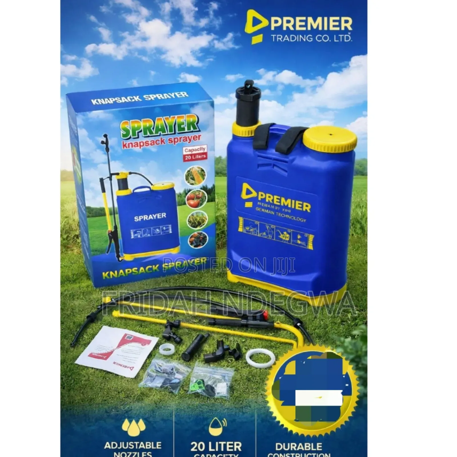 Premier Knapsack Sprayer 20litres