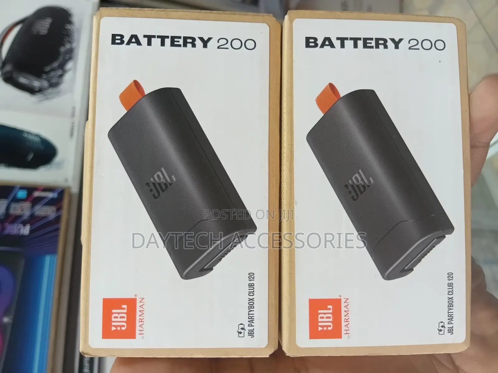 JBL Portable Battery for Partybox120 – Black (Jblbattery200)