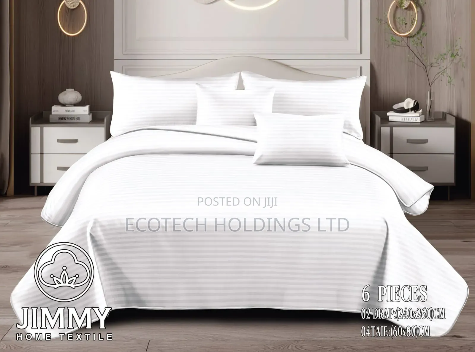 6 By 6 Py6 Jimmy Hard Cotton Plain Duvet Covers.