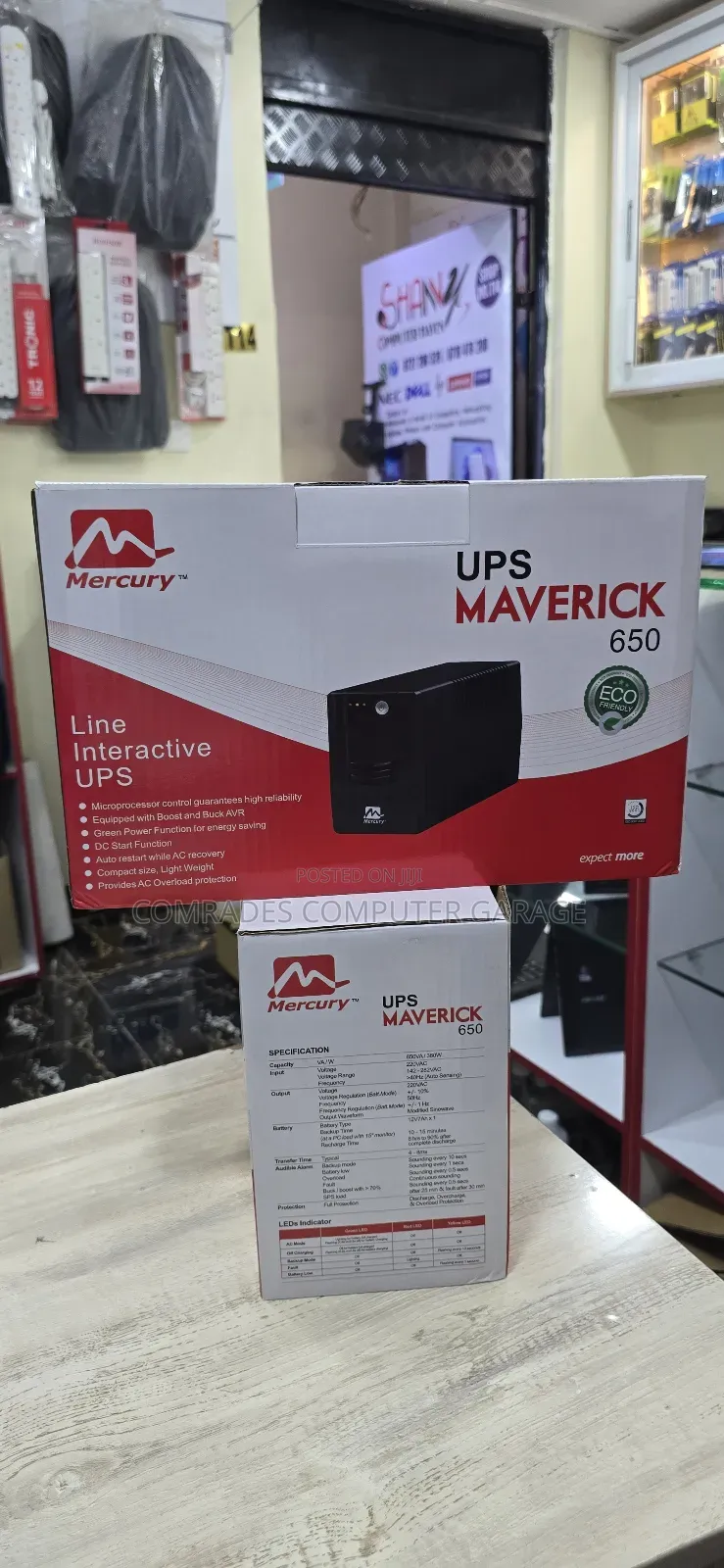 Mercury Maverick 650va Line Interactive Ups.