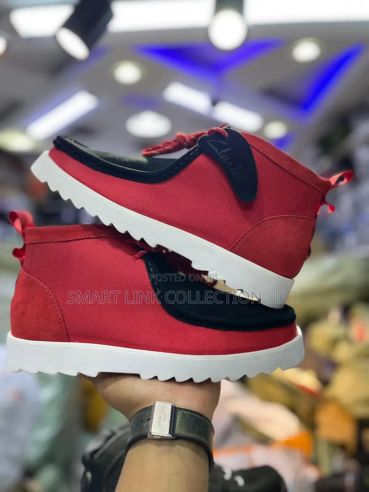 Clark’S Original Chukka Red Black