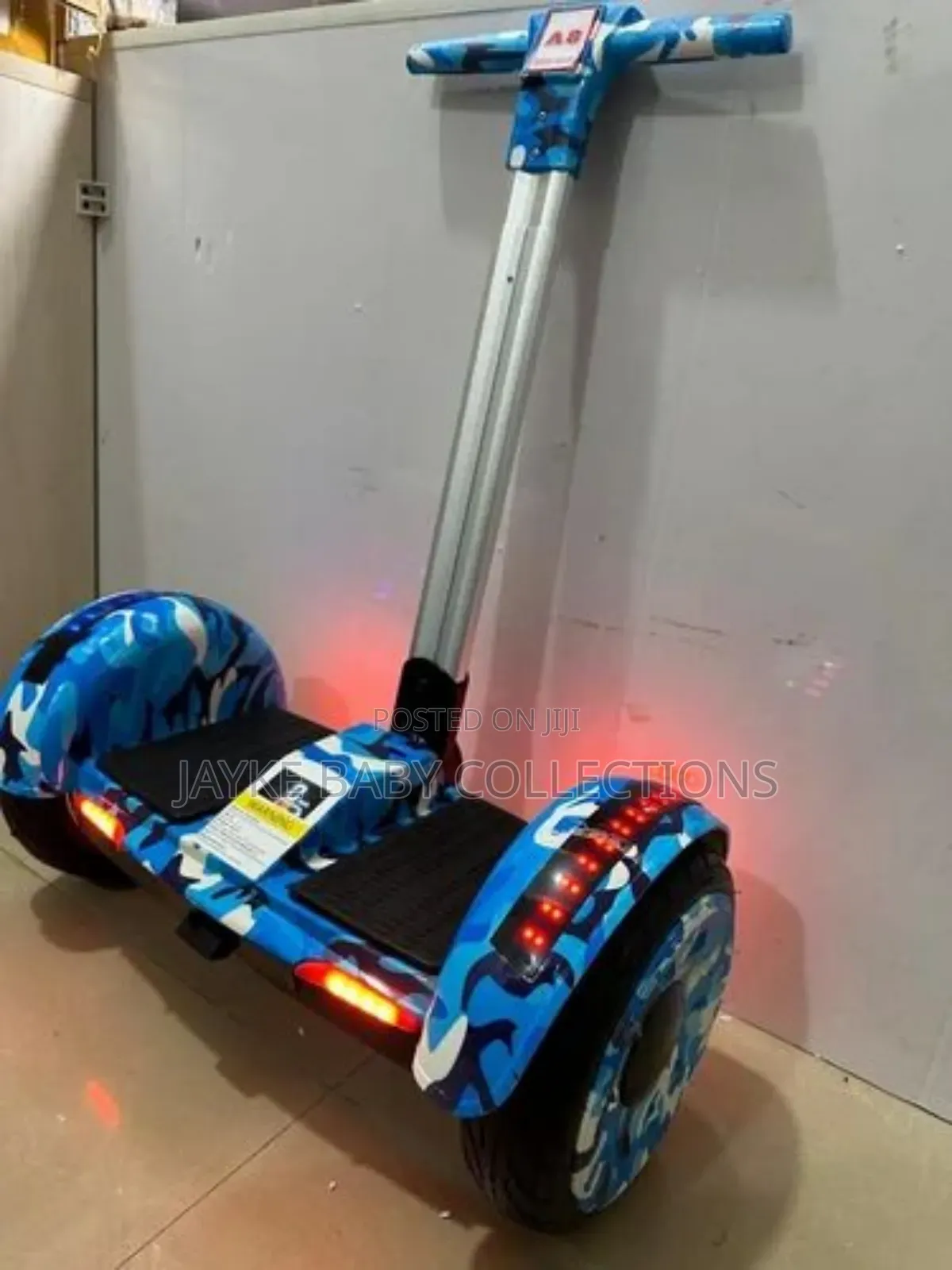 Smart Balance A8 Hoverboard | Blue Galaxy | Kids Adults | T-Bar