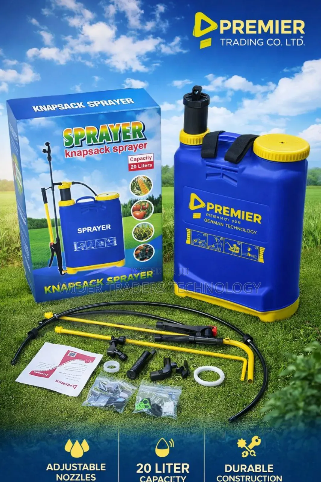 Premier Heavy Duty Knapsack Sprayer