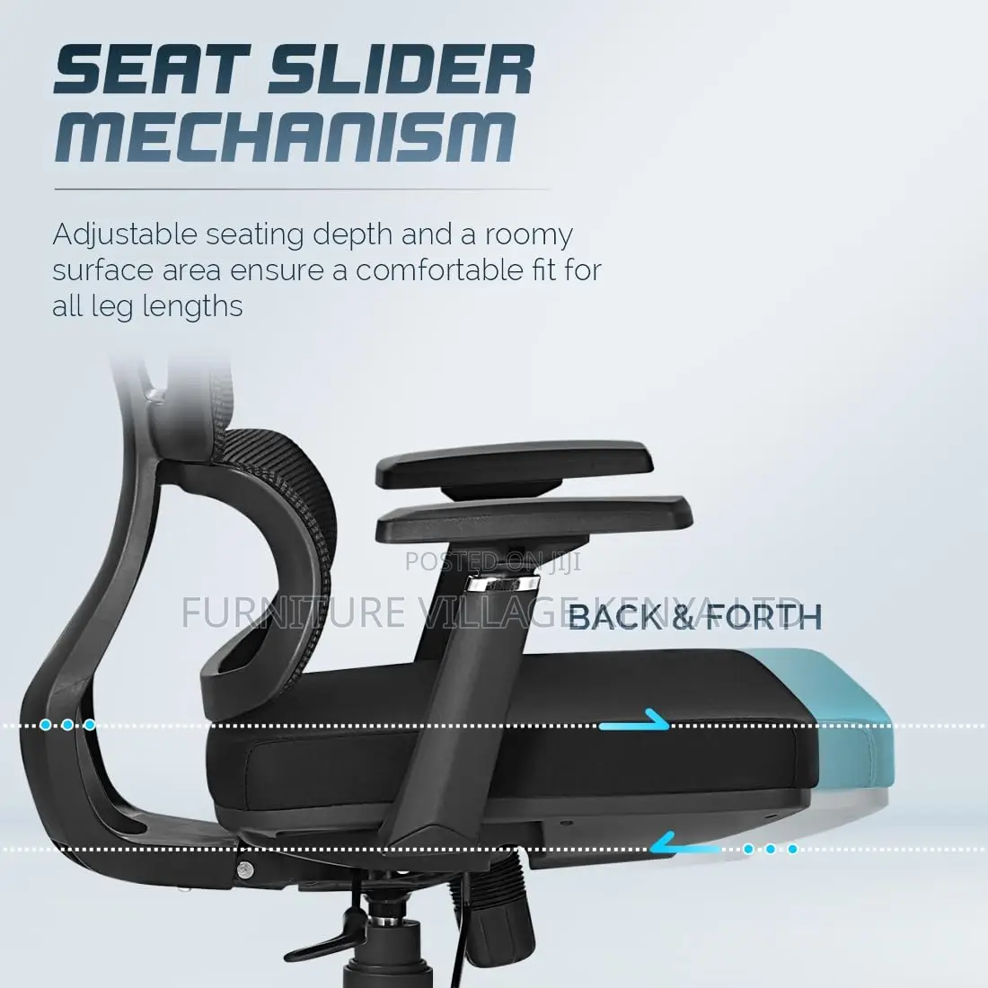 Office Chairs| Ergonomic Orthopedic Seat For Home & Office Use