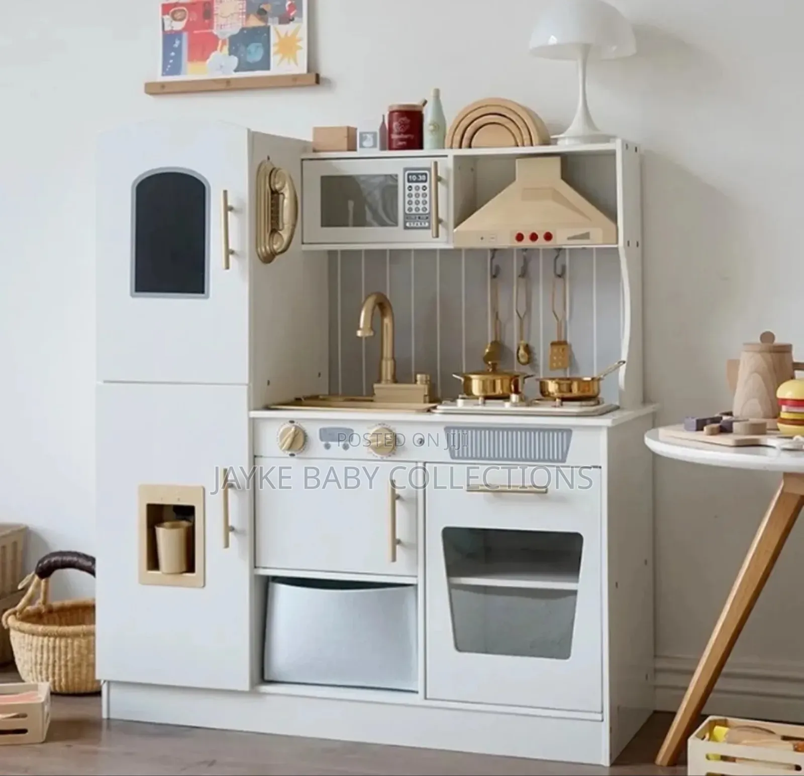 Kids Wooden Kitchen Set | Pretend Play Creativity for Toddlers