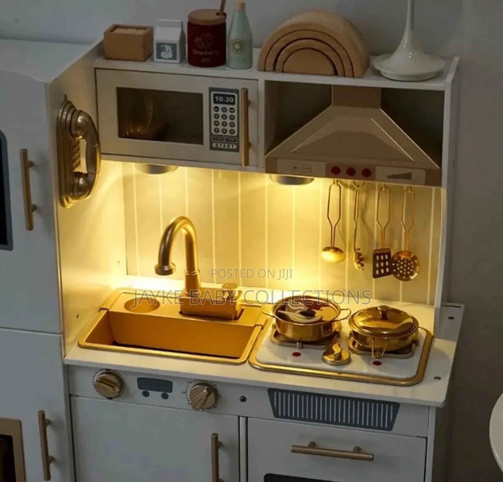 Kids Wooden Kitchen Set | Pretend Play Creativity for Toddlers