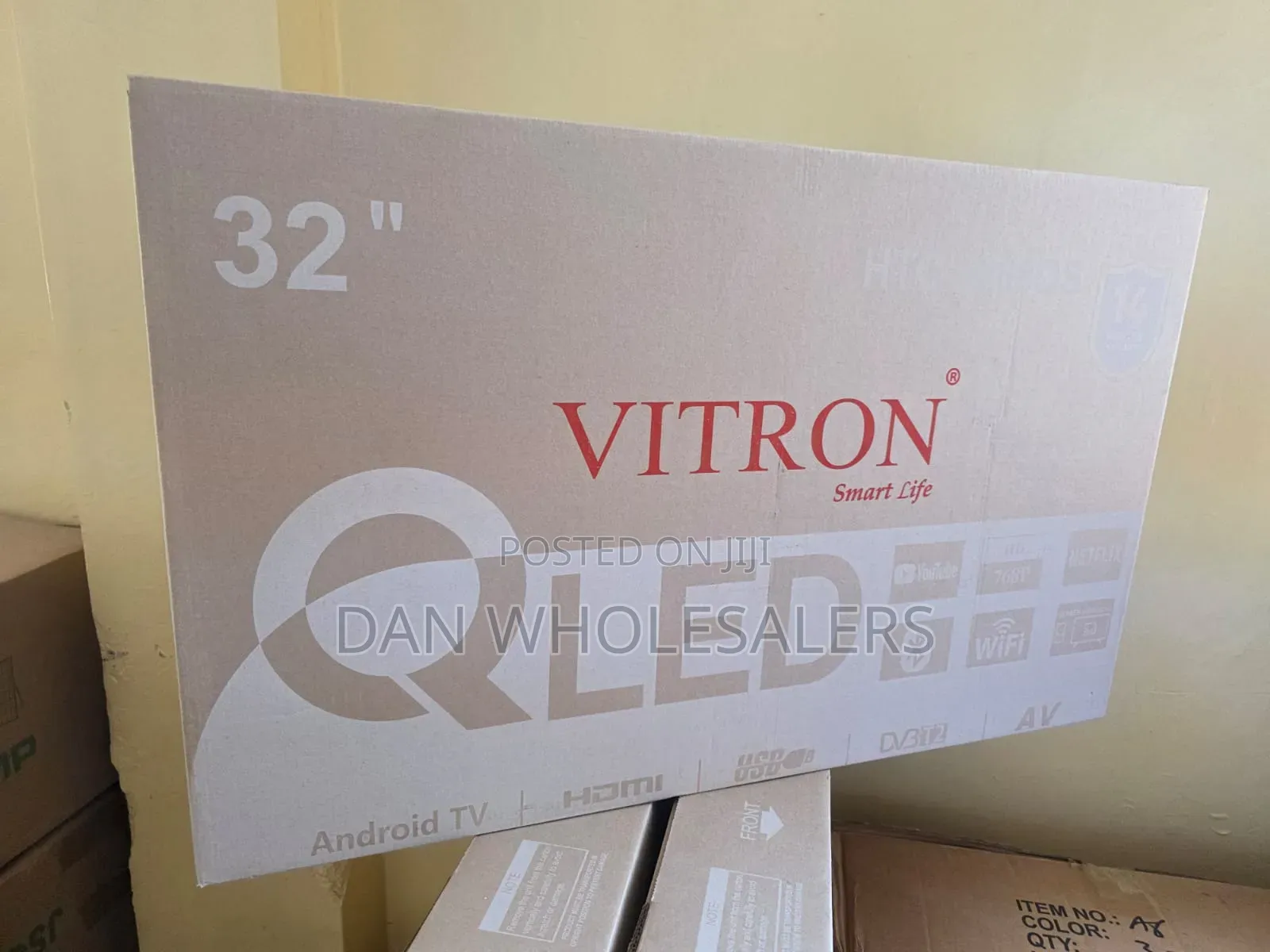 Vitron 32 Inch Qled Android Tv Wifi Ready