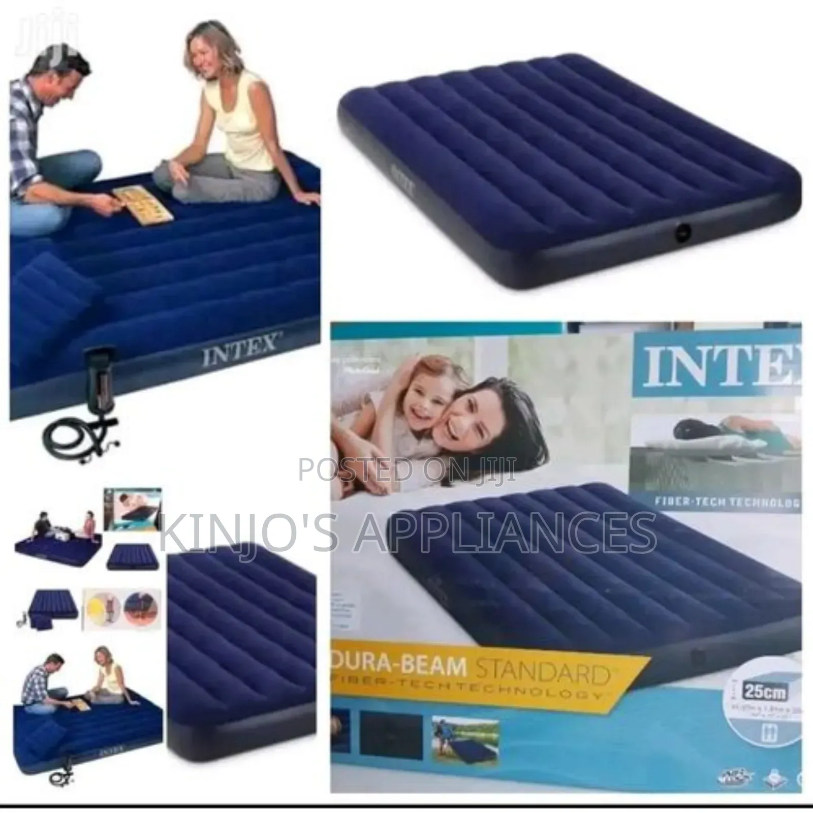 Intex 4by6 Inflatable Mattress With Pump