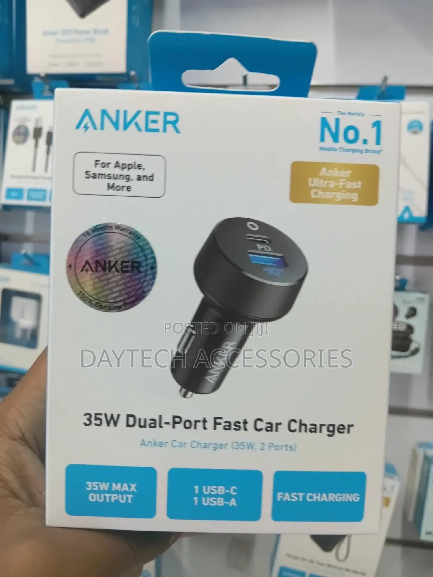 Anker Powerdrive Pd+ 2 35w Usb C Car Charger
